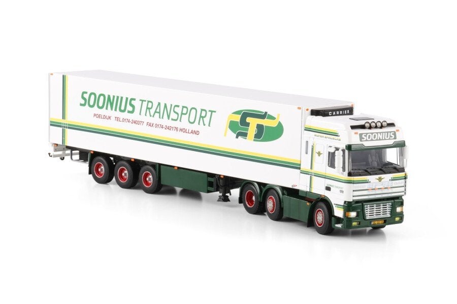 WSI  DAF 95 XF SSC 6X2 TWIN STEER REEFER TRAILER  SOONIUS, Ophalen of Verzenden, Nieuw, Bus of Vrachtwagen, Wsi