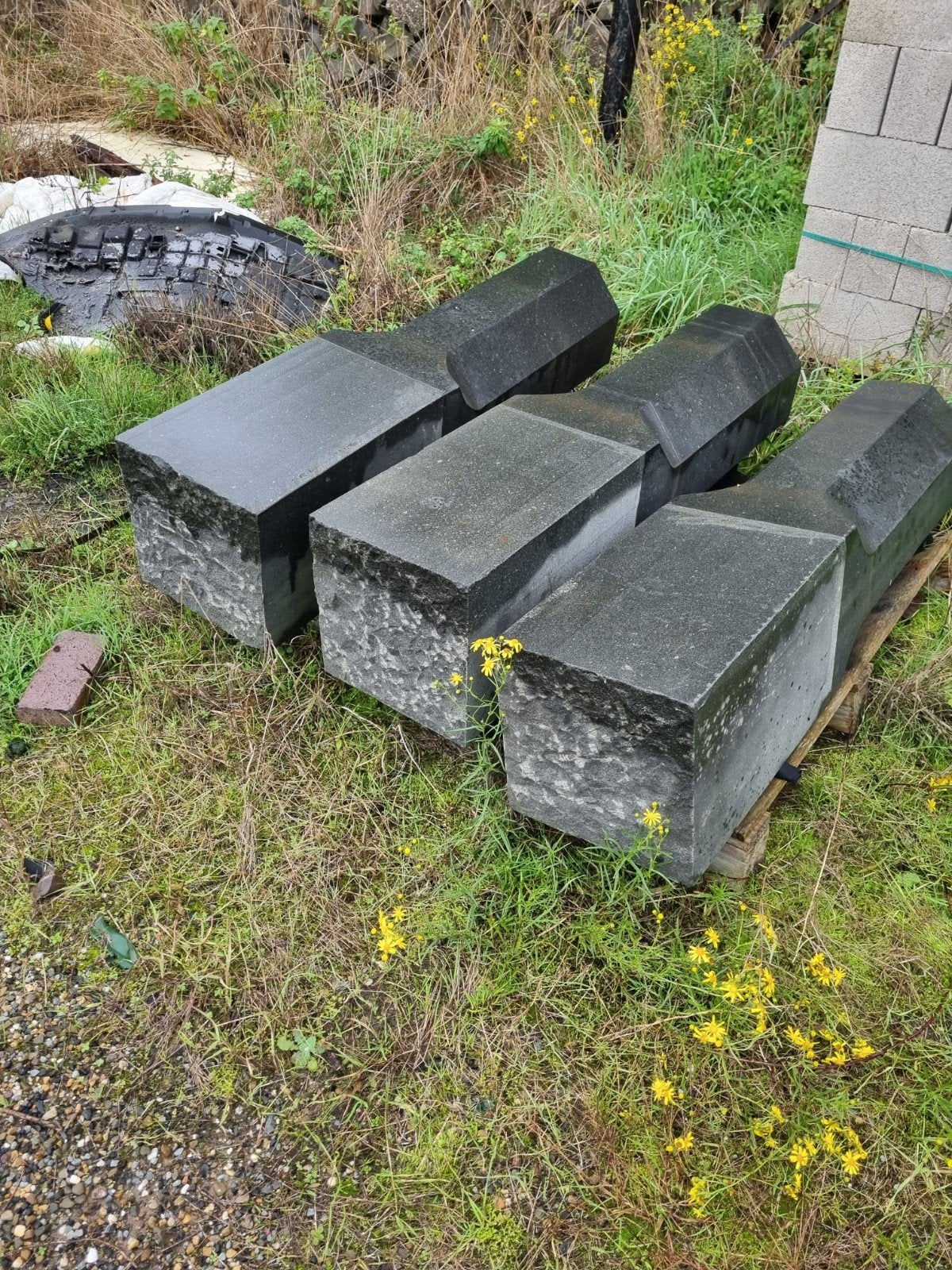 Natuurstenen pinanten, Ophalen, Steen of Klei, Nieuw, 15 m² of meer