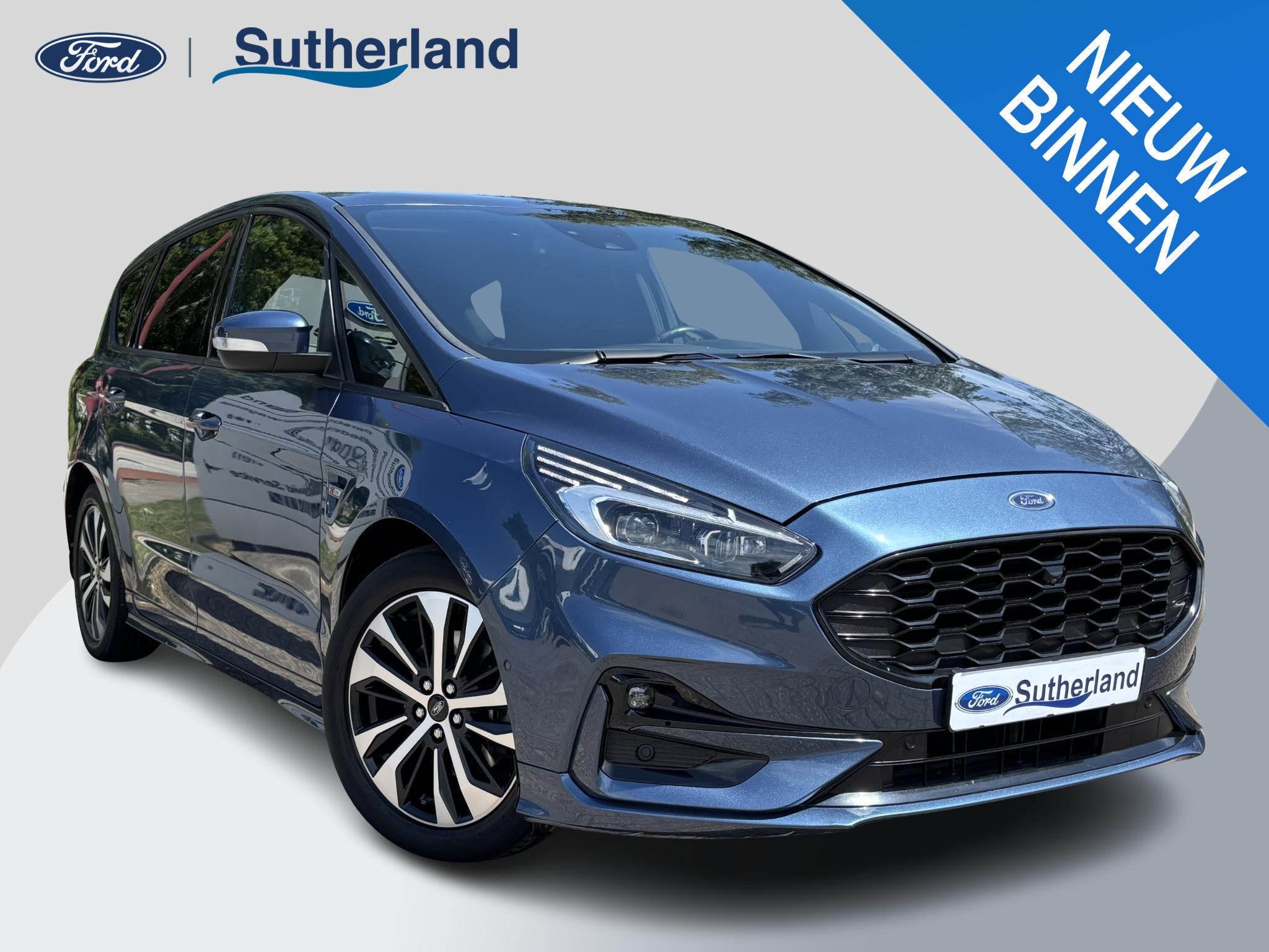 Ford S-Max 2.5 ST-Line FHEV 7 Persoons | 190pk | Panoramadak