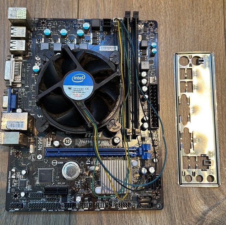 Moederbord set, Ophalen of Verzenden, Gebruikt, Intel, DDR3