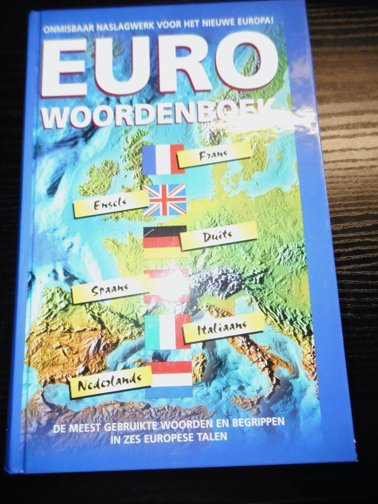 Euro woordenboek in 6 Europese talen, Ophalen of Verzenden, Zo goed als nieuw, Overige uitgevers, Spaans