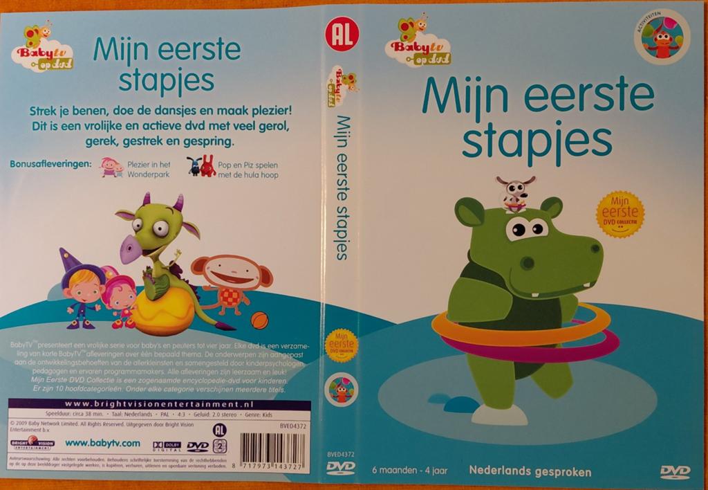 BabyTV DVD: Mijn Eerste Stapjes - Educatief voor Peuters, Alle leeftijden, Ophalen of Verzenden, Zo goed als nieuw
