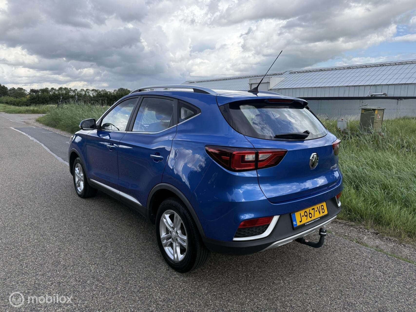MG ZS EV Comfort 45 kWh / SOH 91% / ACC / CarPlay, Auto's, 45 kWh, Stof, Gebruikt, Zwart