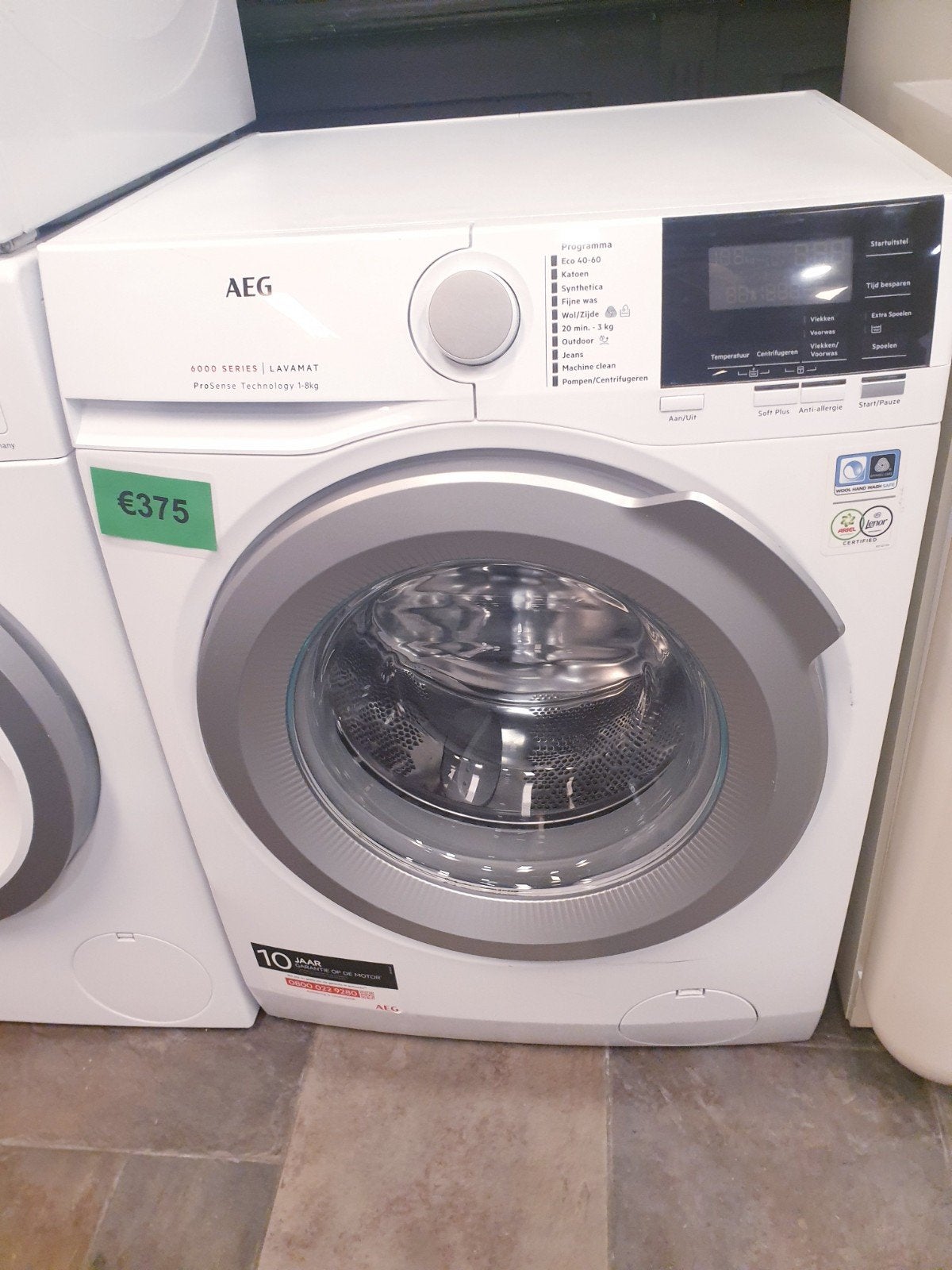 wasmachine AEG ️8kg️️️ ️️️️6000 Series A+++ 1 jaar Garantie, 1200 tot 1600 toeren, Minder dan 85 cm, 8 tot 10 kg, Ophalen of Verzenden