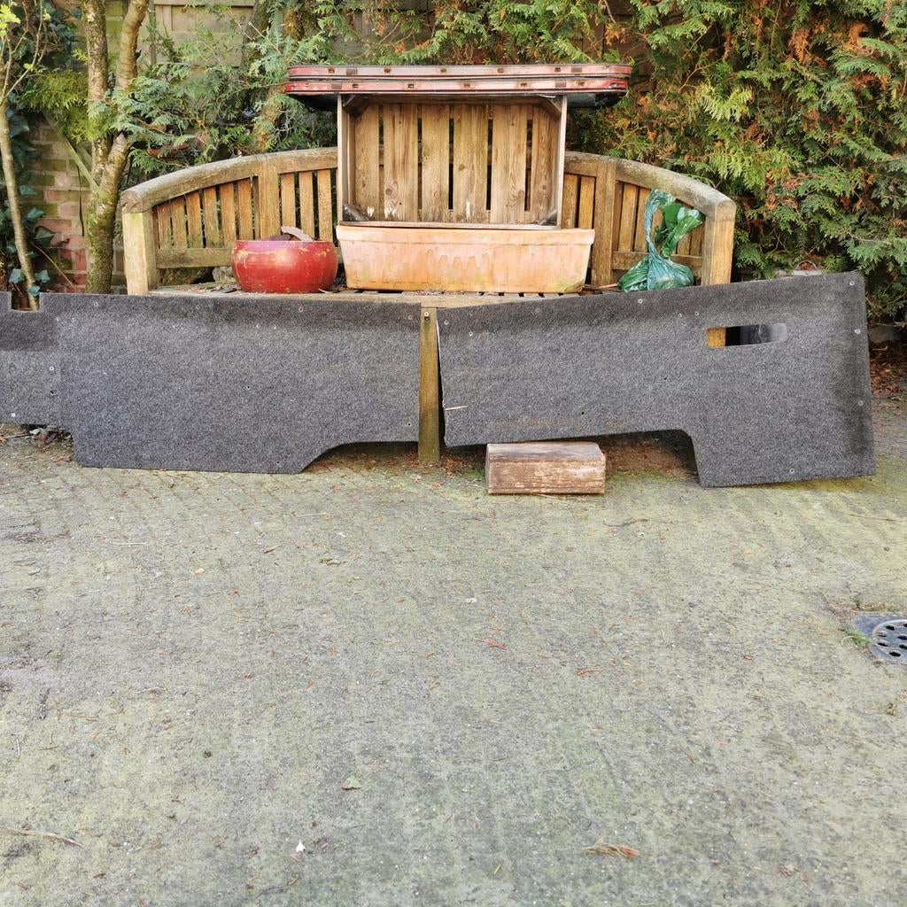 Bekleedde aluminium wanden voor achterbak Toyota HZJ-75, Ophalen, Gebruikt, Toyota