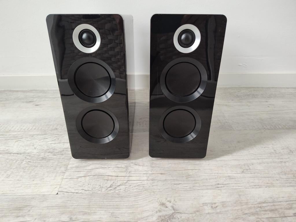 Losse LG CMS2640F speakerset, 160W, 4 Ohm., Audio, Tv en Foto, Luidsprekers, Gebruikt, 60 tot 120 watt, Front, Rear of Stereo speakers