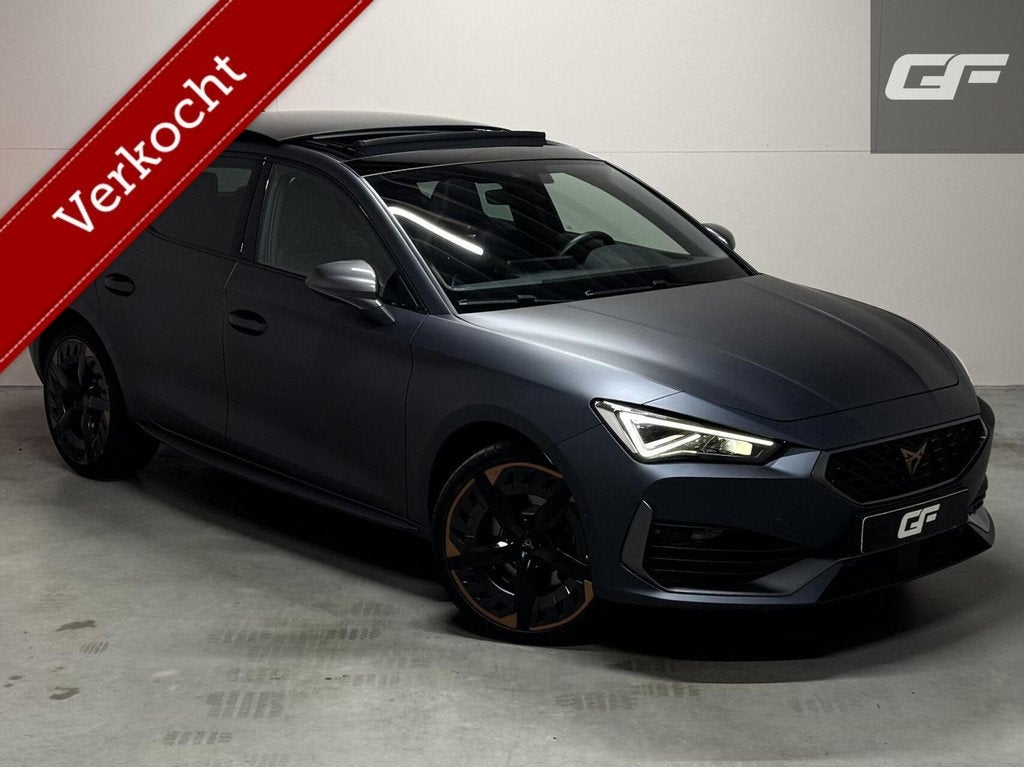 CUPRA Leon 1.4 e-Hybrid VZ Copper Edition Pano Memory Sfeer, Auto's, Cupra, 77 km/l, Gebruikt, 4 cilinders, Met garantie (alle)