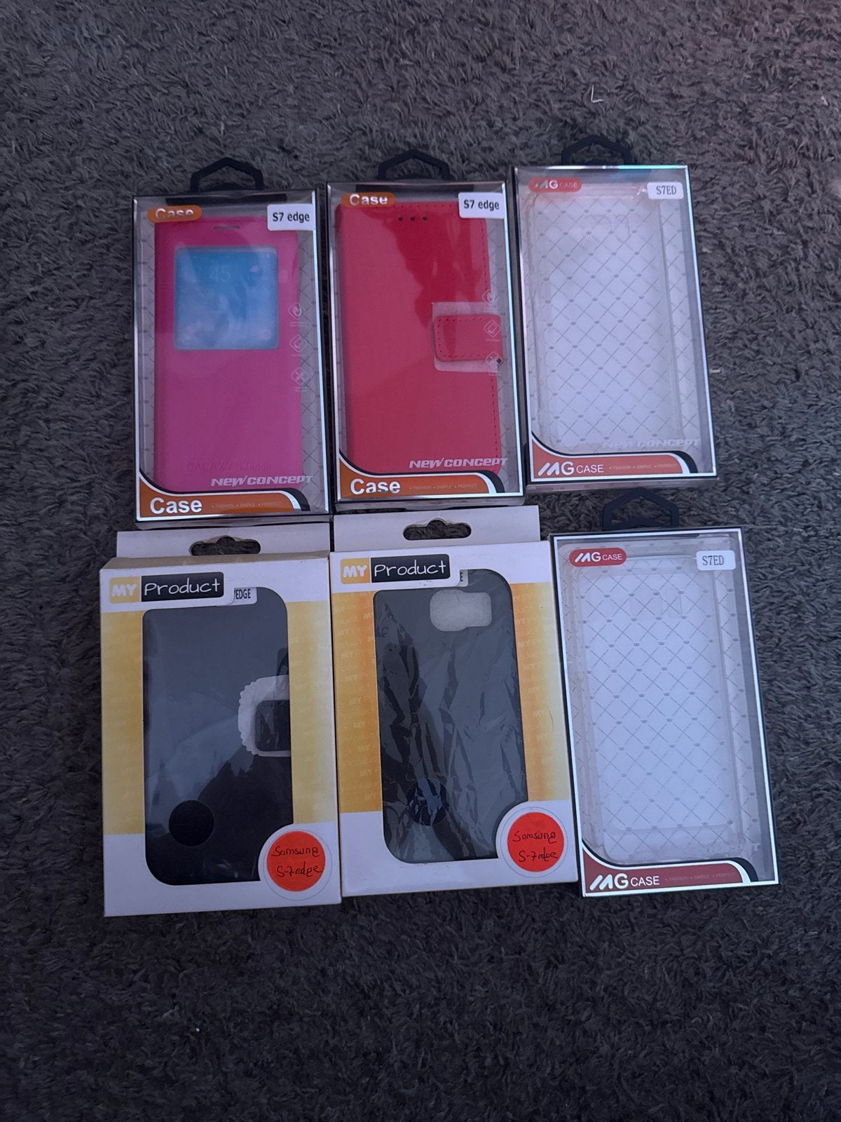 Samsung S7 Edge Telefoon Hoesjes, Ophalen of Verzenden, Nieuw, Overige modellen, Flipcase