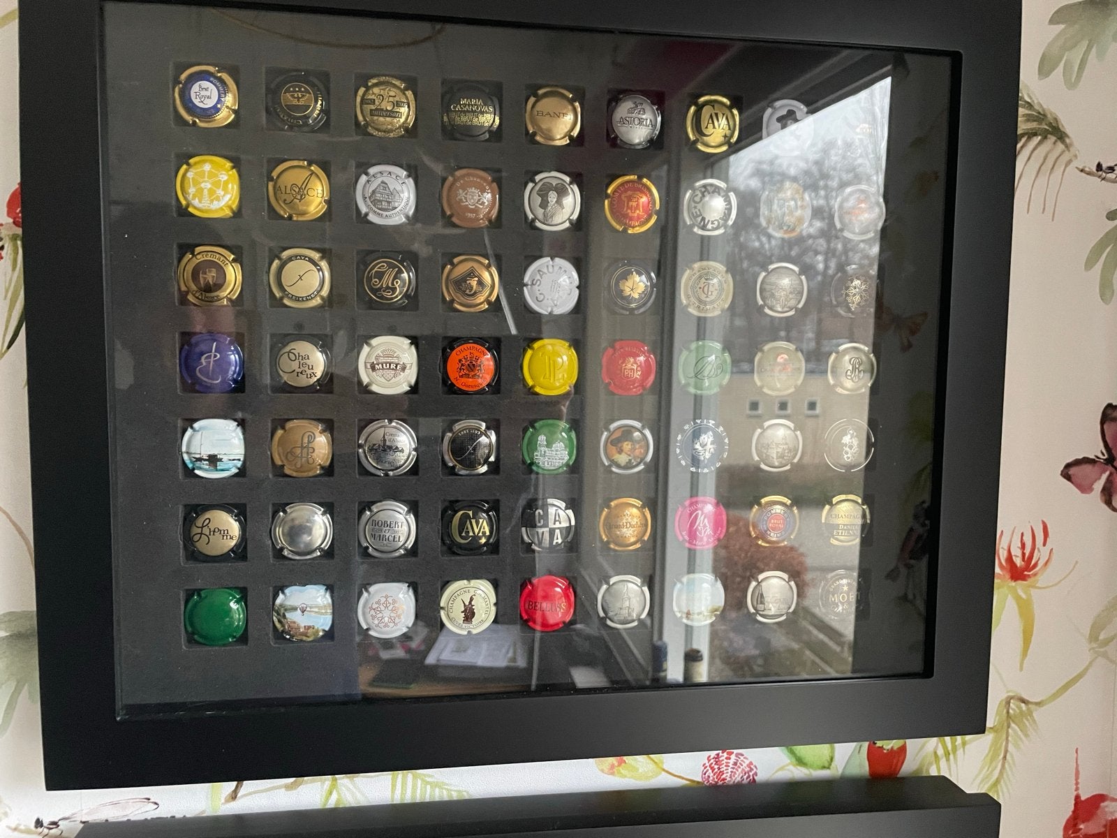 3 x Lijst met 50 champagnecapsules - diverse merken, Ophalen of Verzenden, Zo goed als nieuw