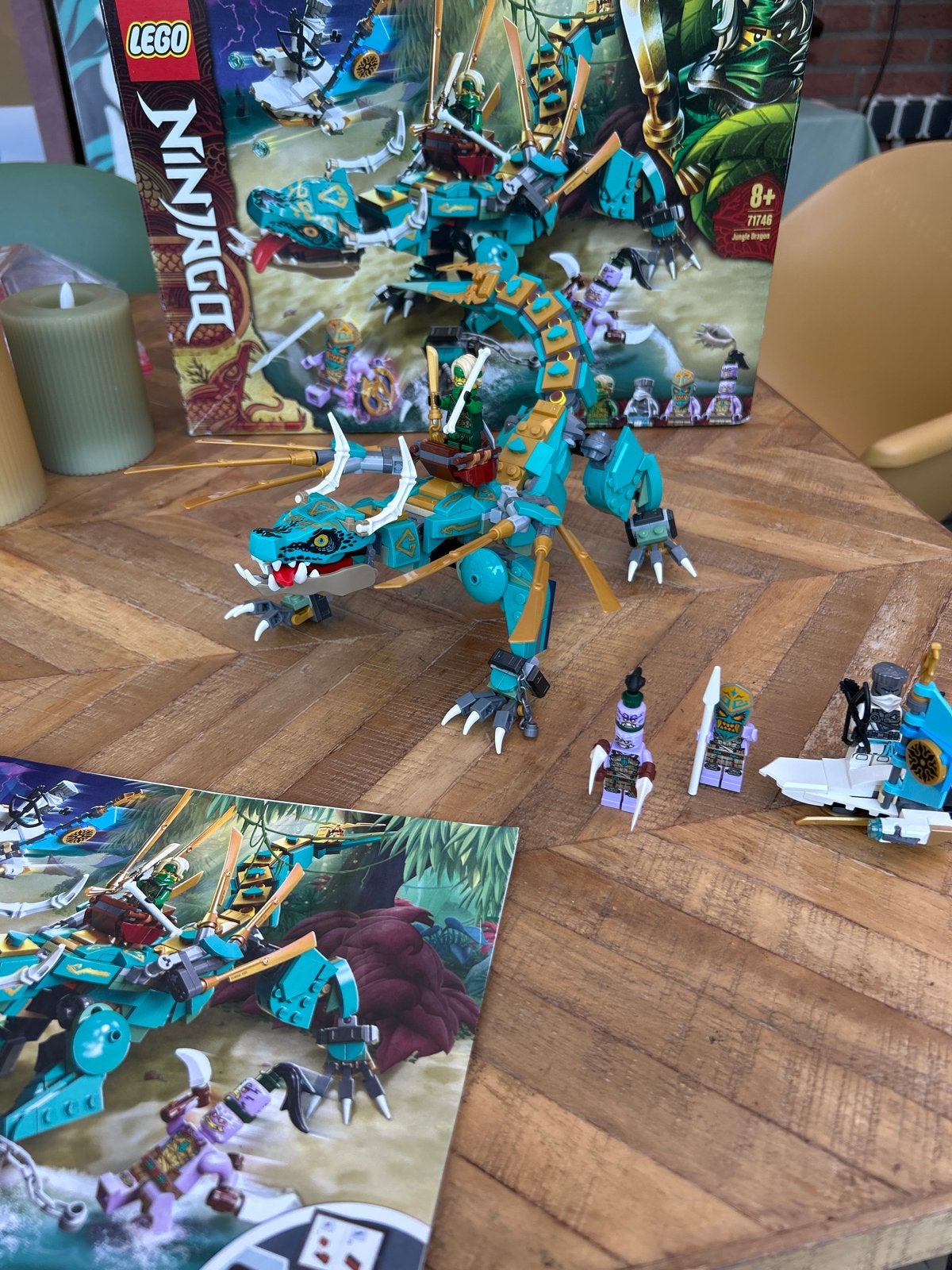 LEGO Ninjago Waterdraak (71746) - Zo goed als nieuw, Ophalen of Verzenden, Zo goed als nieuw