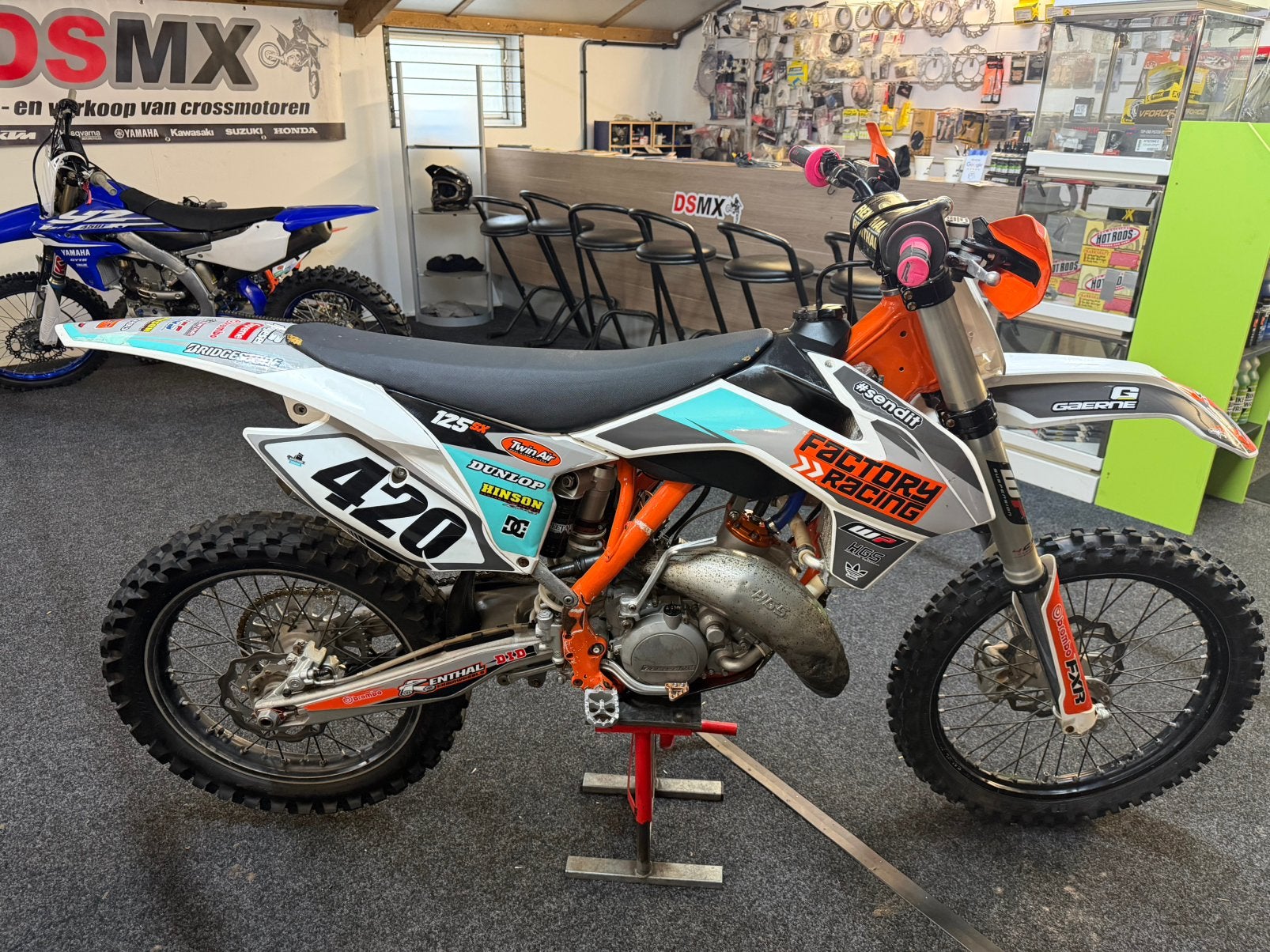 Ktm sx 125 cc 2014 crossmotor!, Gebruikt, Particulier, Meer dan 35 kW, Enduro