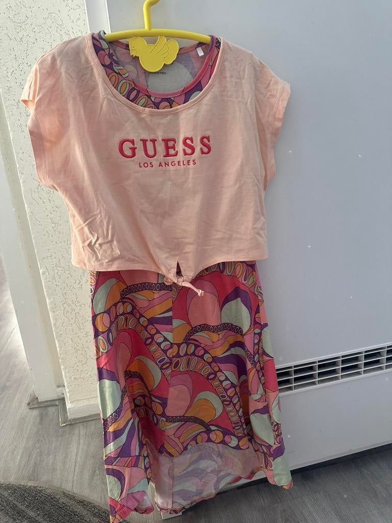 GUESS Jurkje, Kinderen en Baby's, Ophalen of Verzenden, Zo goed als nieuw, Meisje, Jurk of Rok