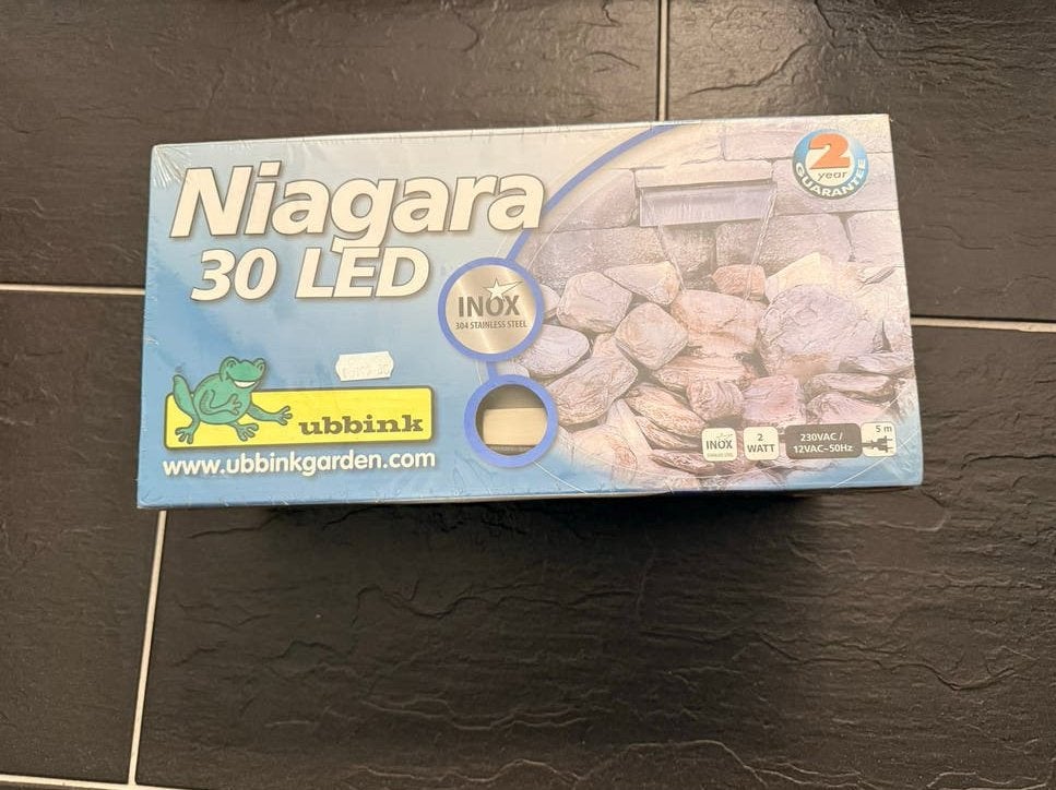 Ubbink Niagara 30 LED Waterval Verlichting, Ophalen of Verzenden, Nieuw