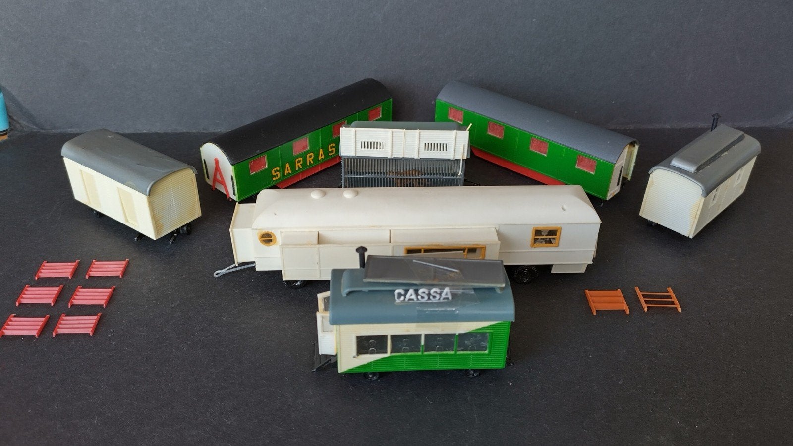Woonwagen klasse  Circus Sarrasani 1:87 Preiser Pop, Hobby en Vrije tijd, Overige merken, Preiser, Verzenden, .
