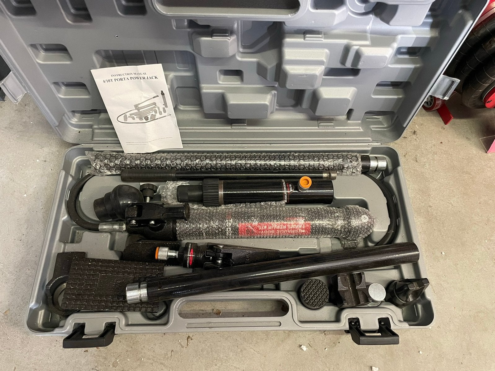 10 Ton uitdeukset / schadeherstelset  nieuw €189,95, Auto diversen, Autogereedschap, Ophalen, Nieuw
