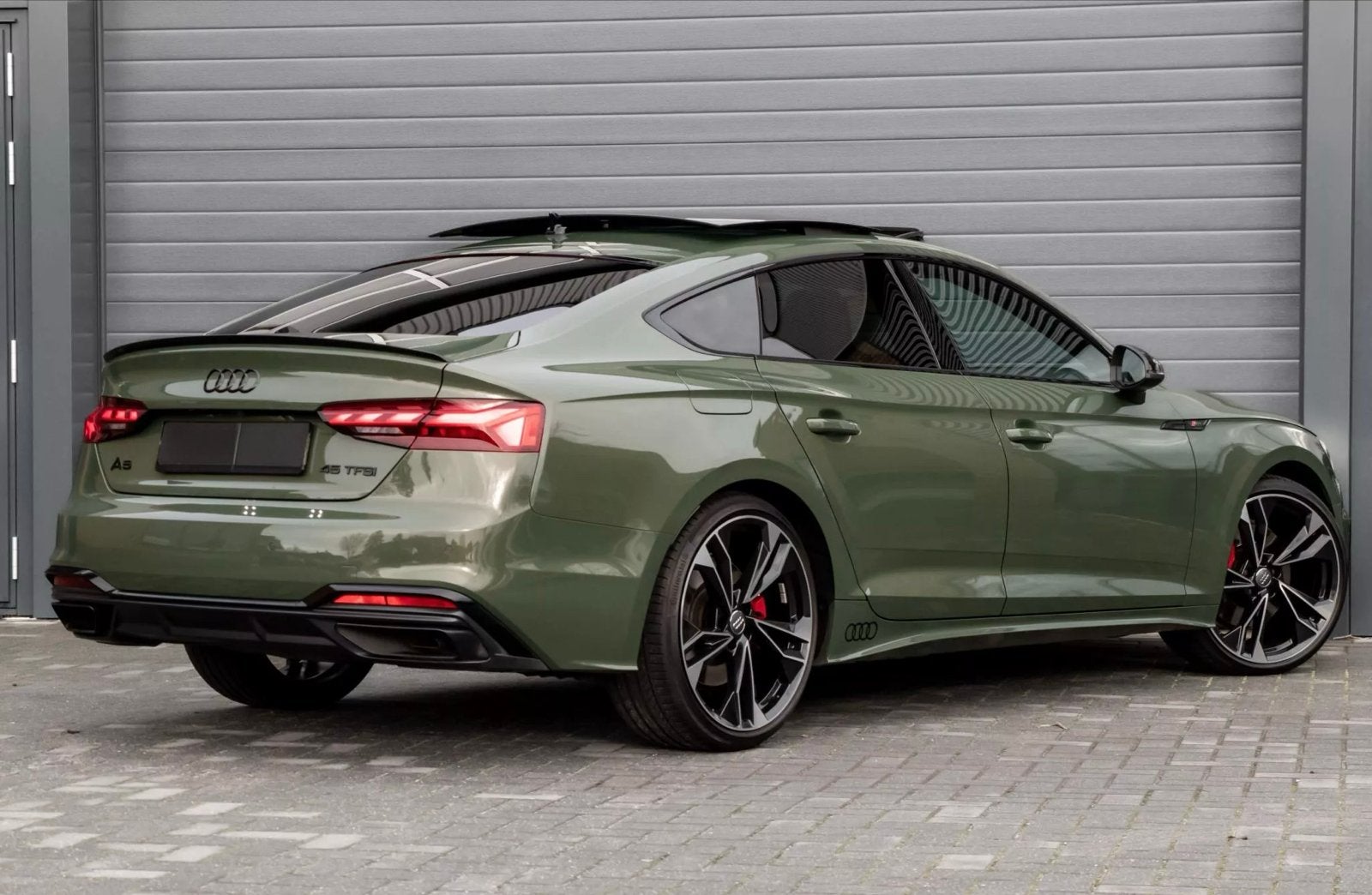 Audi A5 45 Tfsi 265pk Mhev S Tronic Quattro 2020 Groen, Bluetooth, 4 cilinders, 1984 cc, Vierwielaandrijving