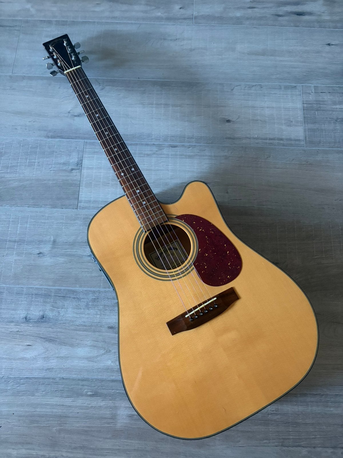 Sigma DM-1STCE elektro-akoestische gitaar 1999 Martin & Co., Muziek en Instrumenten, Snaarinstrumenten | Gitaren | Akoestisch