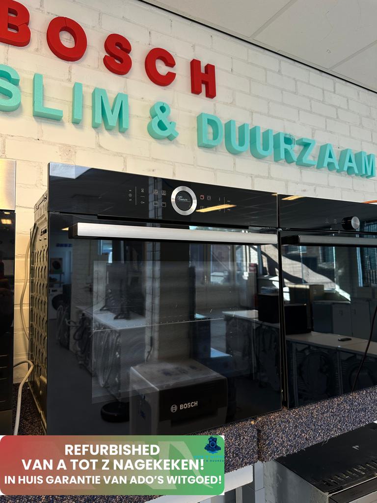 BOSCH SERIE 8 INBOUW OVEN 71L EcoClean 4D Hetelucht, Witgoed en Apparatuur, Ovens, Refurbished, Inbouw, Oven met grill, 45 tot 60 cm