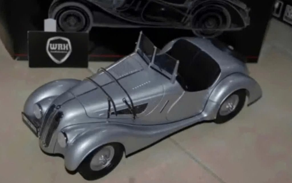 1:12 BMW 328 ROADSTER silver Premium classixxs in doos WRH, Verzenden, Zo goed als nieuw, 1:9 t/m 1:12, Auto