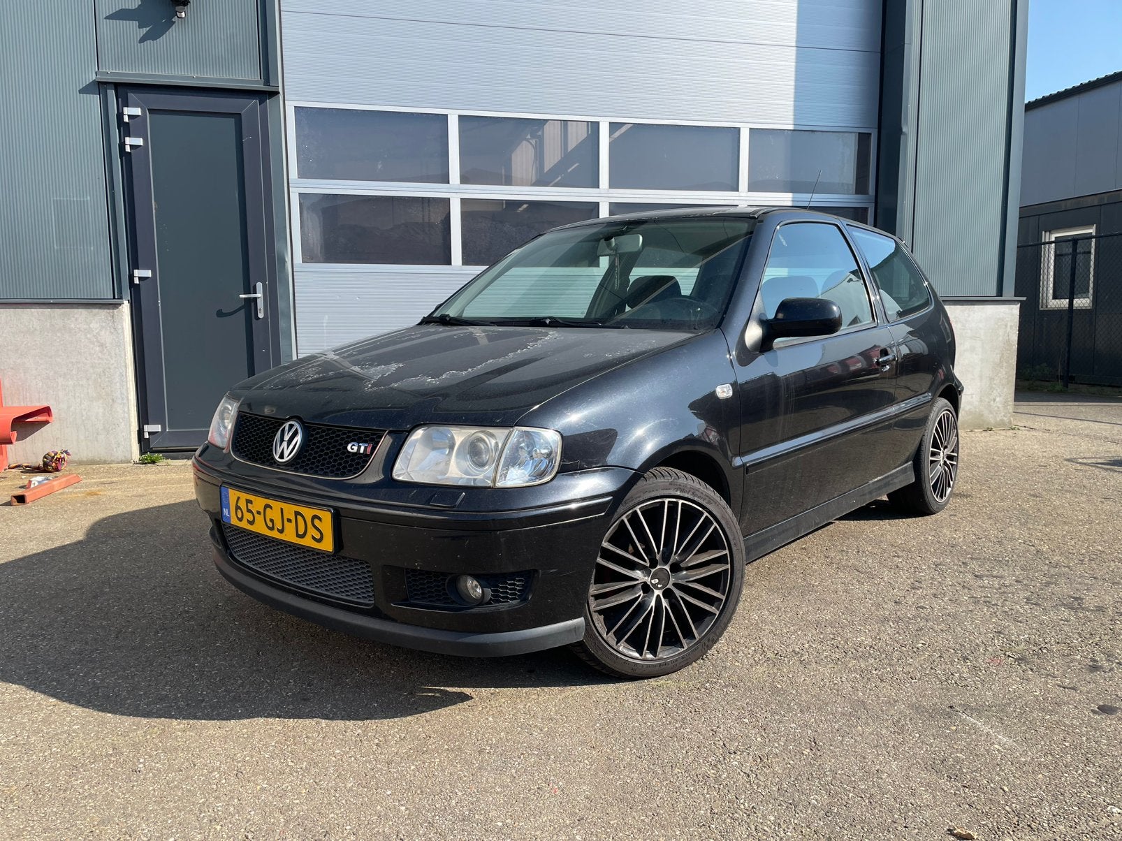 Volkswagen Polo GTI 1.6 Zwart Loop/Sloop, Ophalen, Gebruikt, Volkswagen