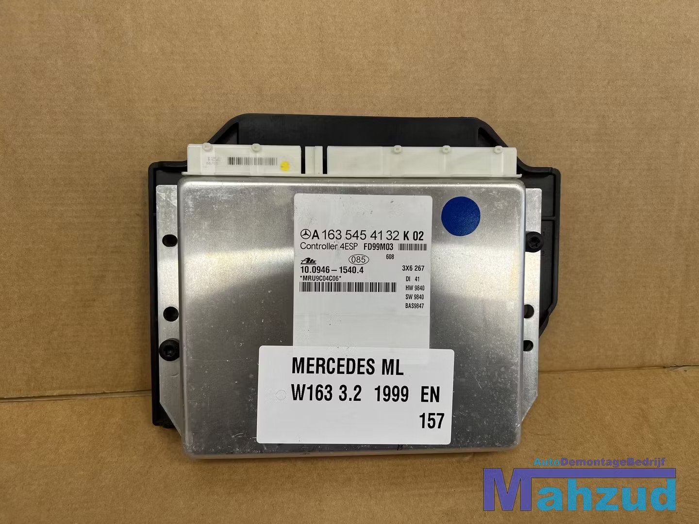 MERCEDES ML W163 3.2 ESP Module A1635454132, Gebruikt, Mercedes-Benz AG, Mercedes-Benz, Ophalen of Verzenden