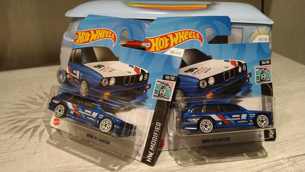 Hot Wheels BMW M3 Wagon Motul Blue 1:64, Ophalen of Verzenden, Nieuw, Auto