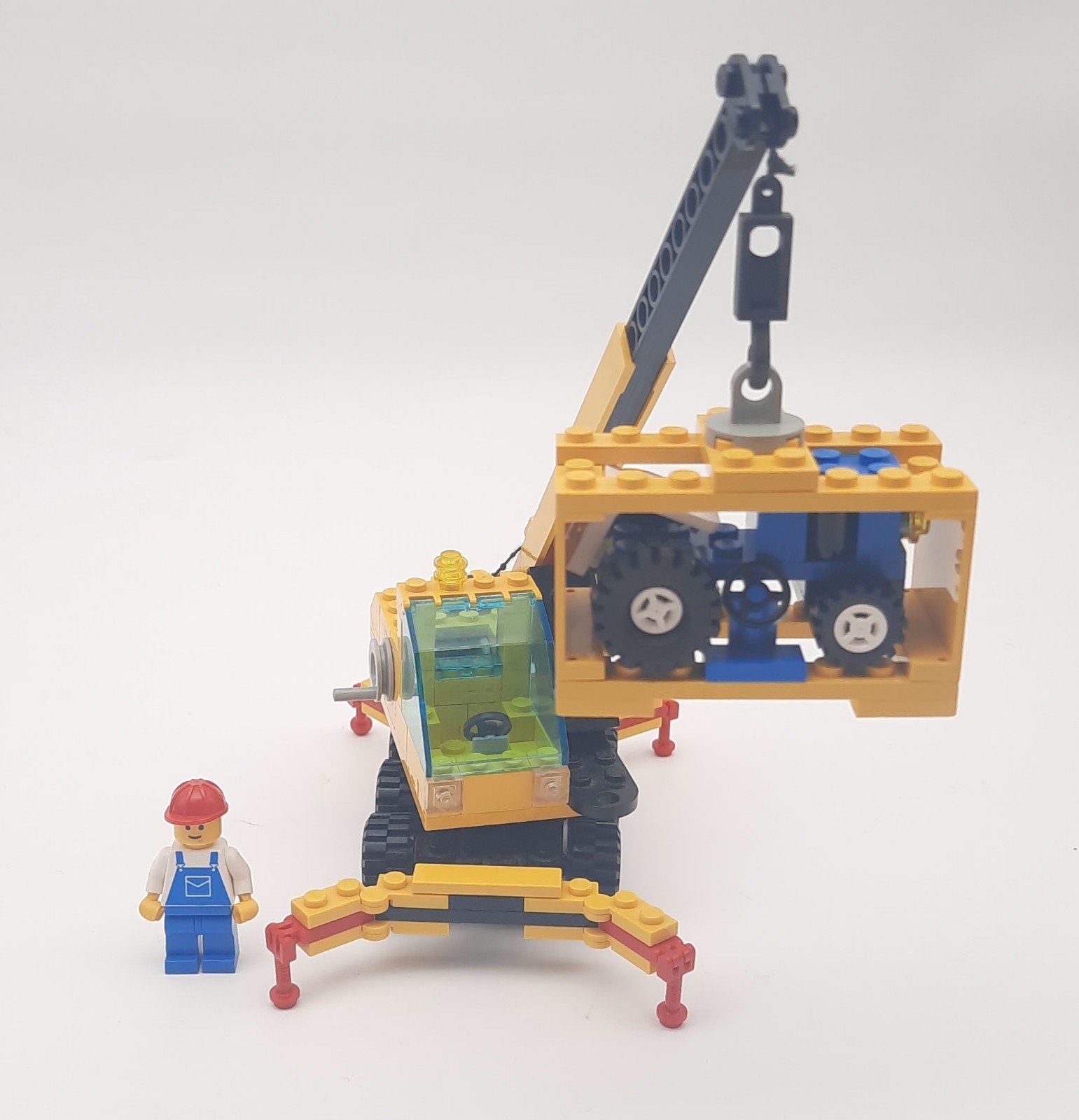Lego 6352 Cargomaster Crane compleet, Gebruikt, Lego, Ophalen of Verzenden, Compleet