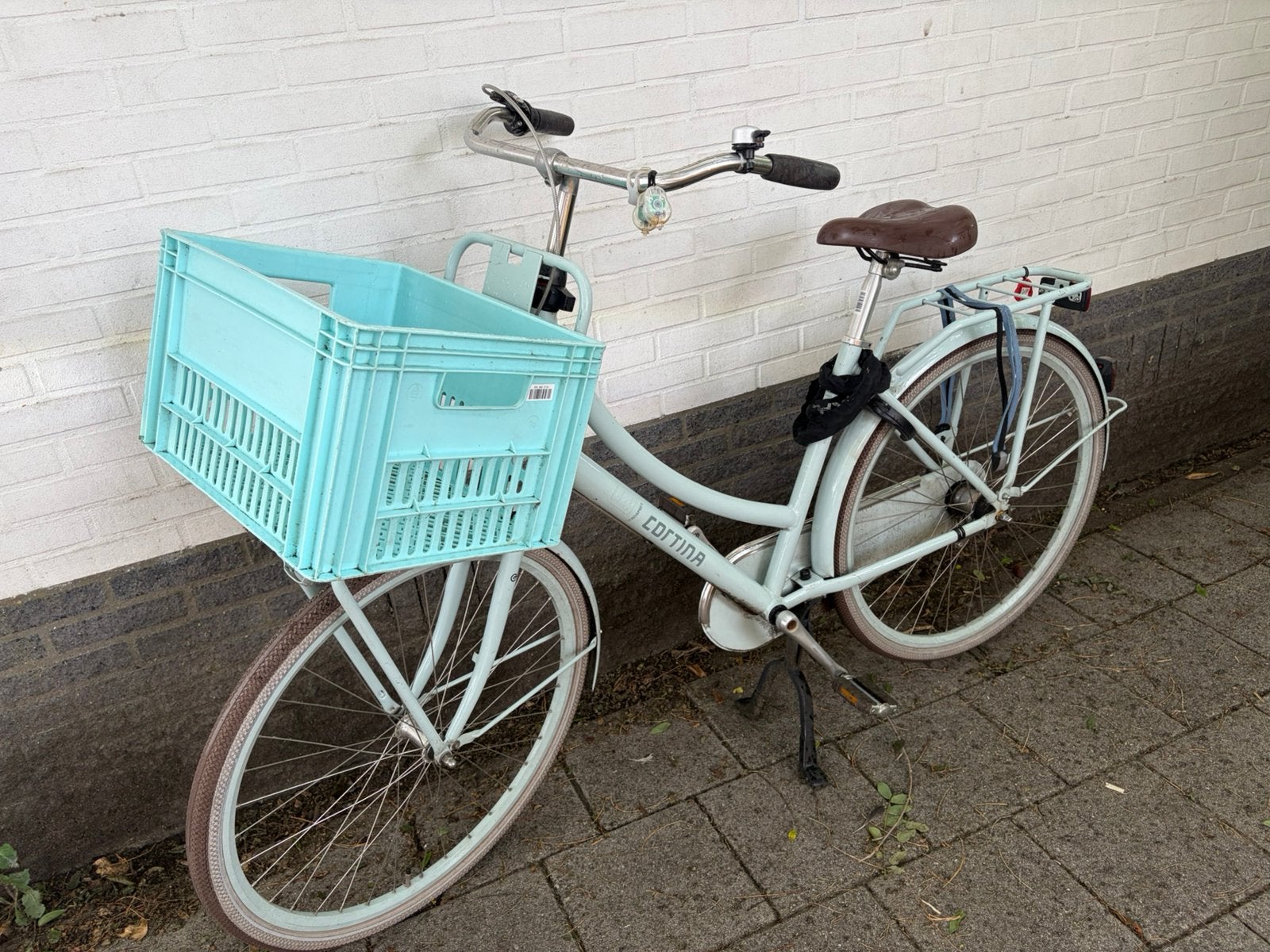 Cortina U4 28 inch damesfiets, Terugtraprem, Gebruikt, Versnellingen, Ophalen