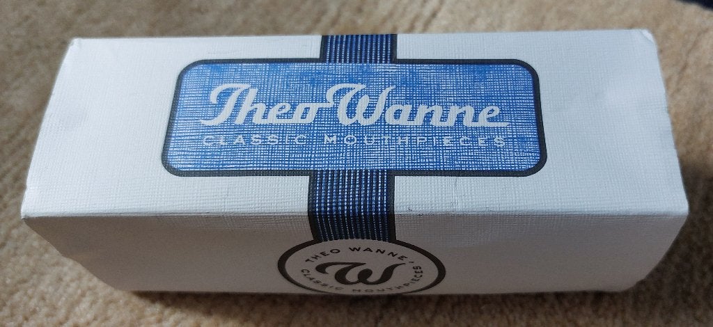 Vintage Theo Wanne tenor saxofoon mondstuk 7*, Ophalen, Zo goed als nieuw, Tenor, Met koffer