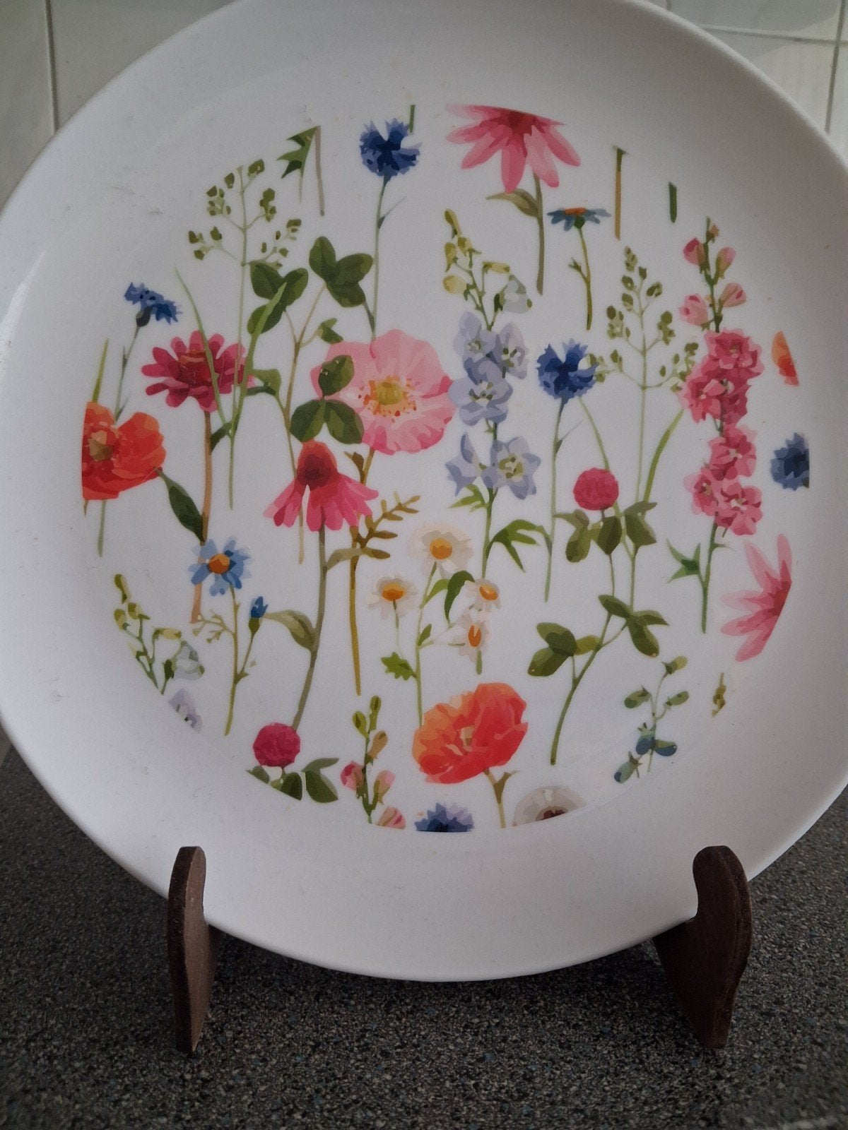 FLEURIGE ROYALE (DINER) BORDEN MELAMINE DIAMETER 25 CM, Kunststof, Overige merken, Nieuw, Ophalen of Verzenden