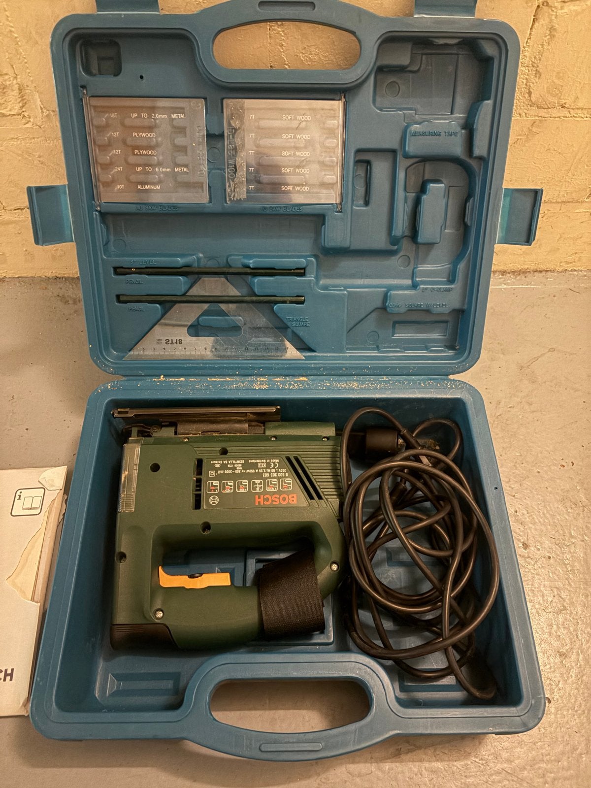 Bosch PST 700 PAE Decoupeerzaag in koffer, Ophalen, Gebruikt, Decoupeerzaag, 600 tot 1200 watt