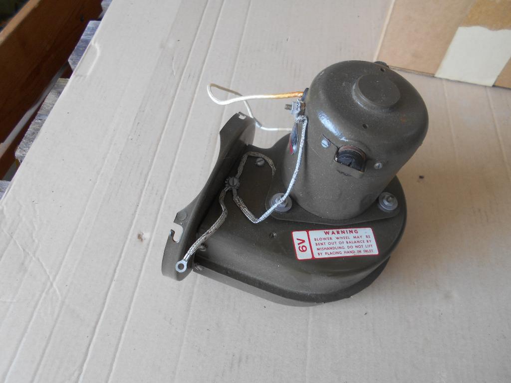 Blower vent air assy 6v GMC, Dodge, Willys?, Verzamelen, Militaria | Algemeen, Landmacht, Overige typen, Overige gebieden, Ophalen of Verzenden