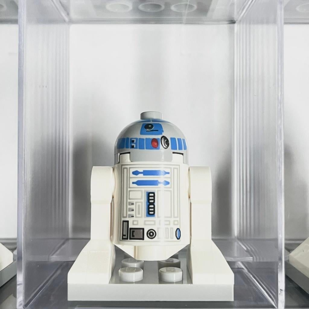 Lego Star Wars R2-D2 Serving Tray Dark Tan sw0217a 75020, ., Lego, Ophalen of Verzenden, Zo goed als nieuw