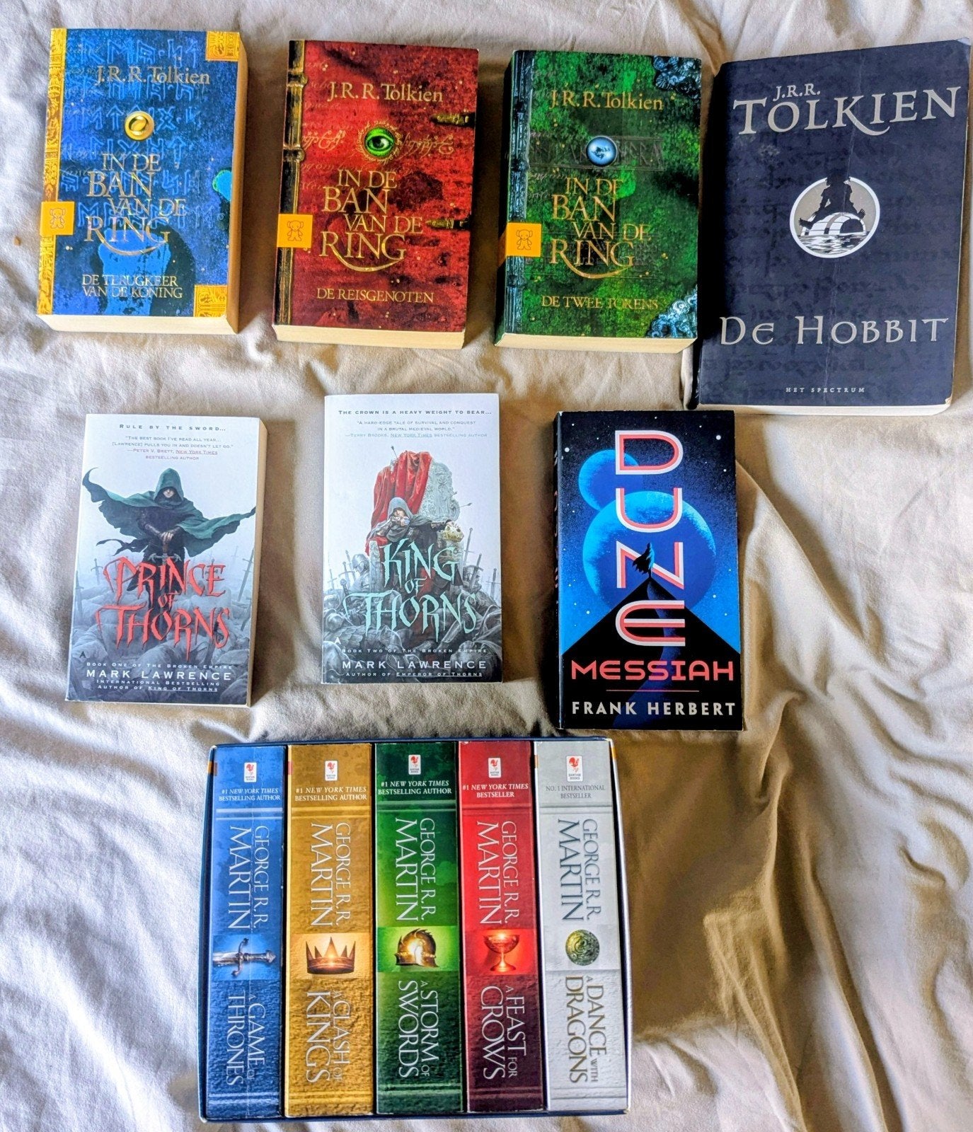 Fantasy & sci-f Boeken: Game of Thrones, Lord of the Rings,, Ophalen, Gelezen, George R.R. Martin, J.R.R. Tolkien, Frank Herbert, Mark Lawrence