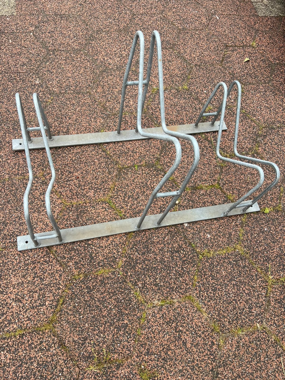 Fietsenrek gegalvaniseerd staal, Ophalen, Gebruikt