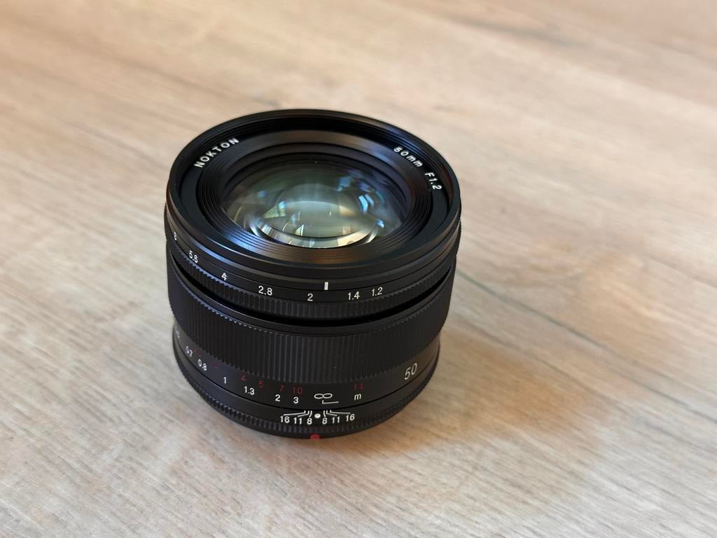 Voigtländer Nokton 50mm f/1.2 Fuji X-mount bijna nieuw!, Ophalen, Zo goed als nieuw, Overige typen