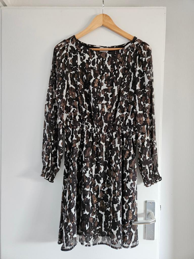 Mooie damesjurk maat M, Kleding | Dames, Jurken, Maat 38/40 (M), Zwart, Ophalen of Verzenden, Zo goed als nieuw