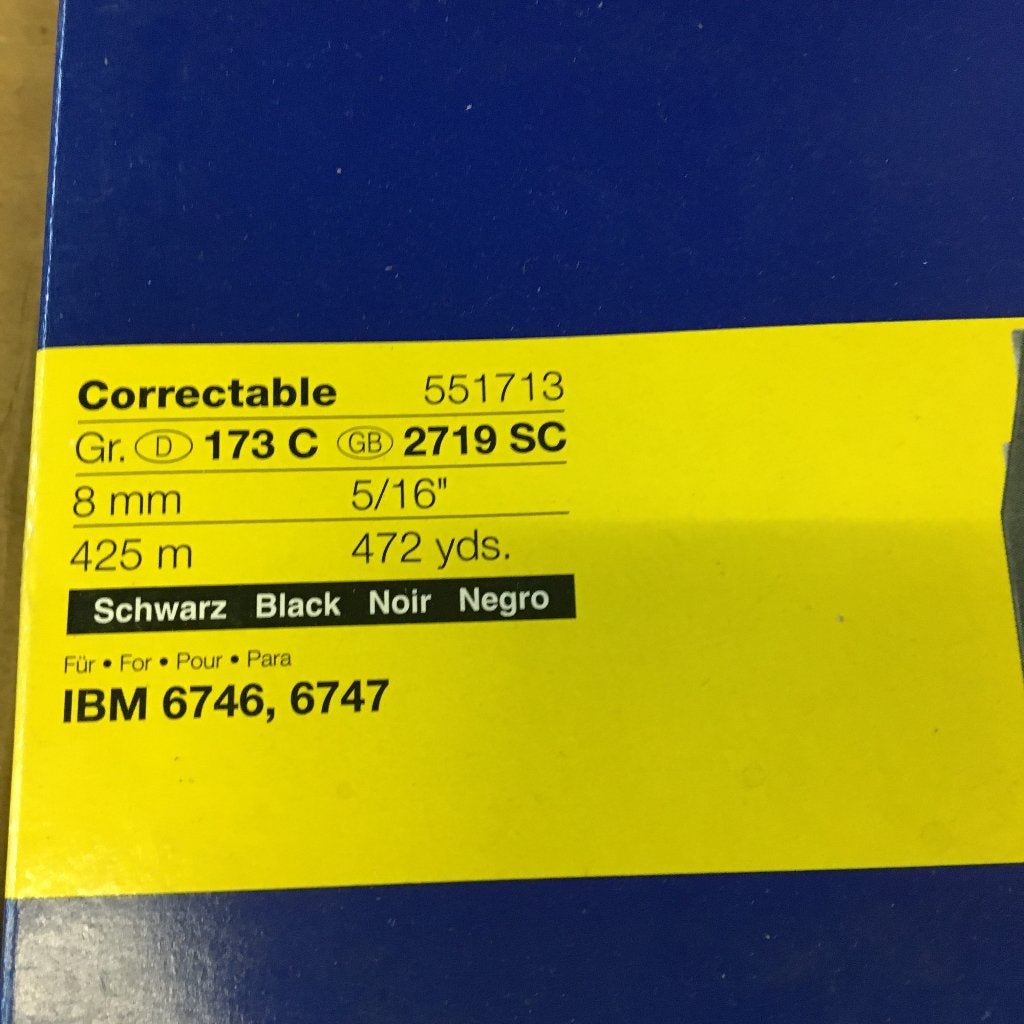 Foto 14 van IBM schrijfmachine cartridges