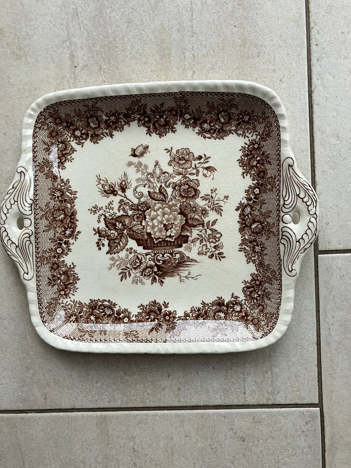 Antieke serveerschaal Mason’s, Ophalen of Verzenden