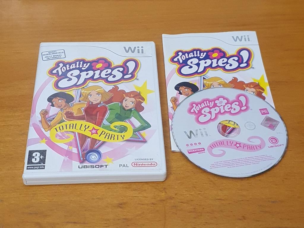 Wii | Totally Spies! Totally Party, Muziek, Gebruikt, Ophalen of Verzenden, 3 spelers of meer