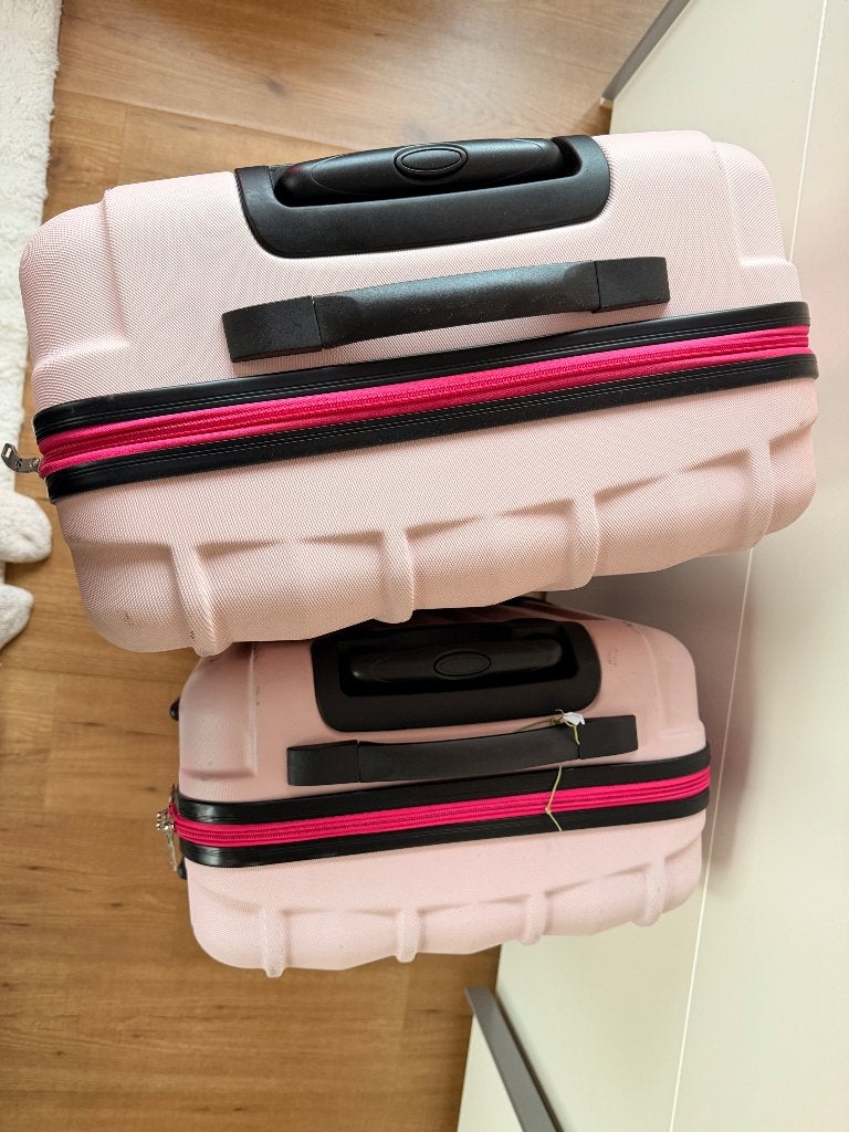 Princess Traveller Rome ABS Koffers - Zo goed als nieuw, Uitschuifbare handgreep, Hard kunststof, Zo goed als nieuw, 35 tot 45 cm