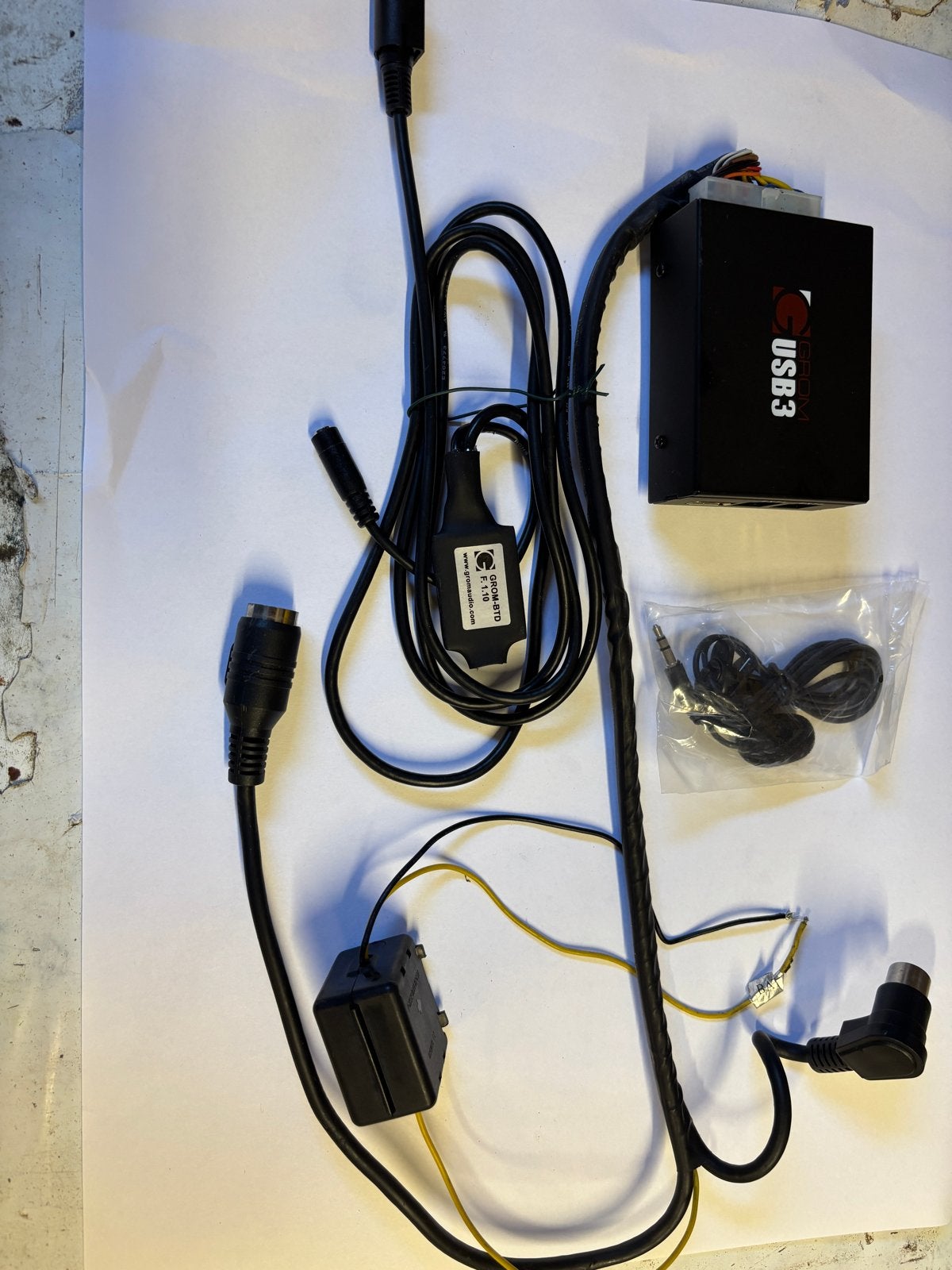 GROM-BTD USB3 Adapter en microfoon voor Volvo, Auto diversen, Ophalen of Verzenden, Gebruikt