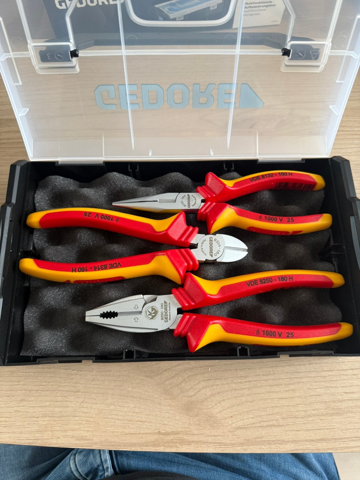 Nieuwe Gedore VDE tangenset, Ophalen of Verzenden, Nieuw