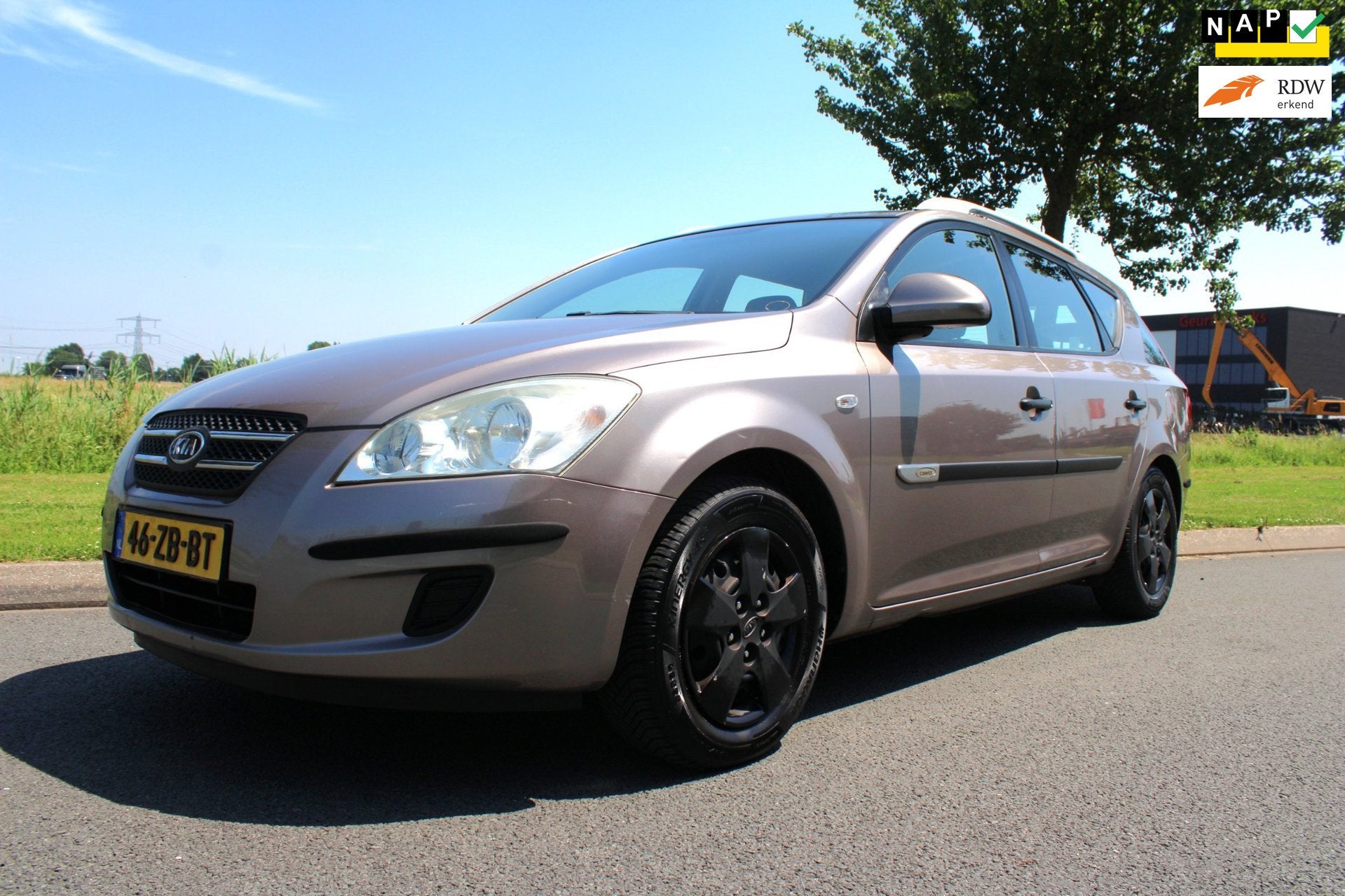 Kia Cee'd Sporty Wagon 1.4 X-tra Airco, Voorwielaandrijving, Stof, Gebruikt, Zwart