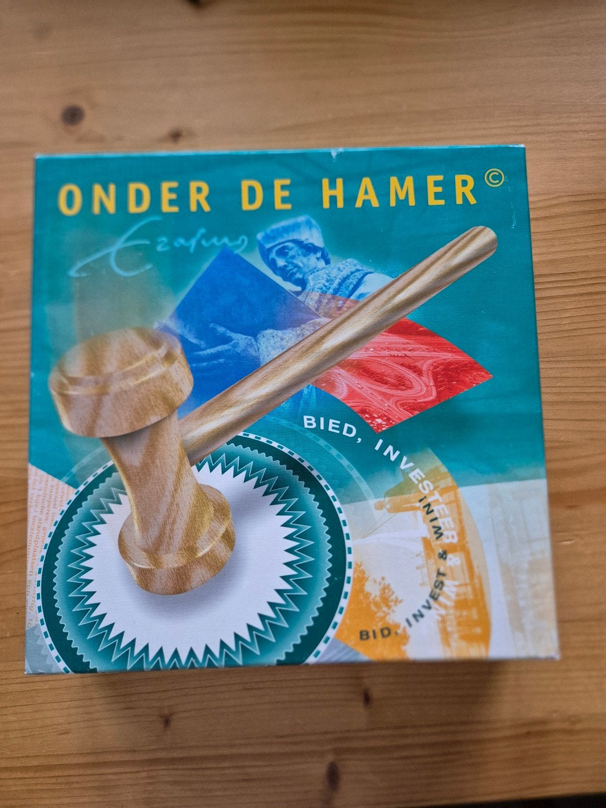 Onder de Hamer, gezelschapsspel, Ophalen of Verzenden, Nieuw