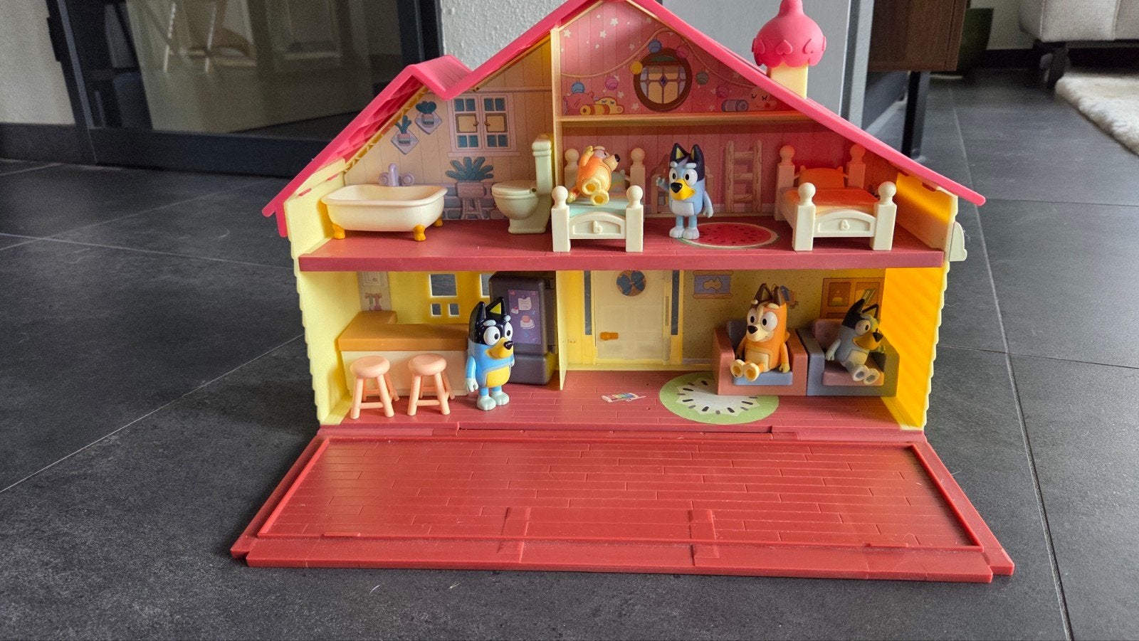 Bluey Speelhuis met figuren en accessoires