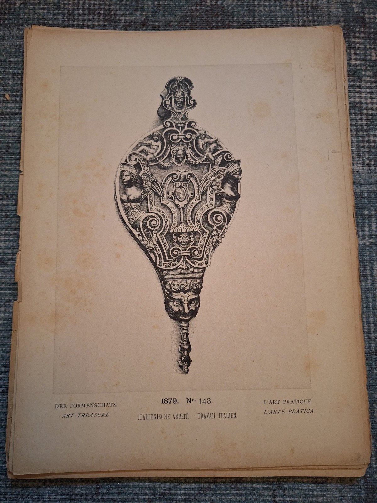 Der Formenschatz: Art Treasure: Oude Kunstprints (1879-1880), Ophalen of Verzenden, Gelezen, Overige onderwerpen