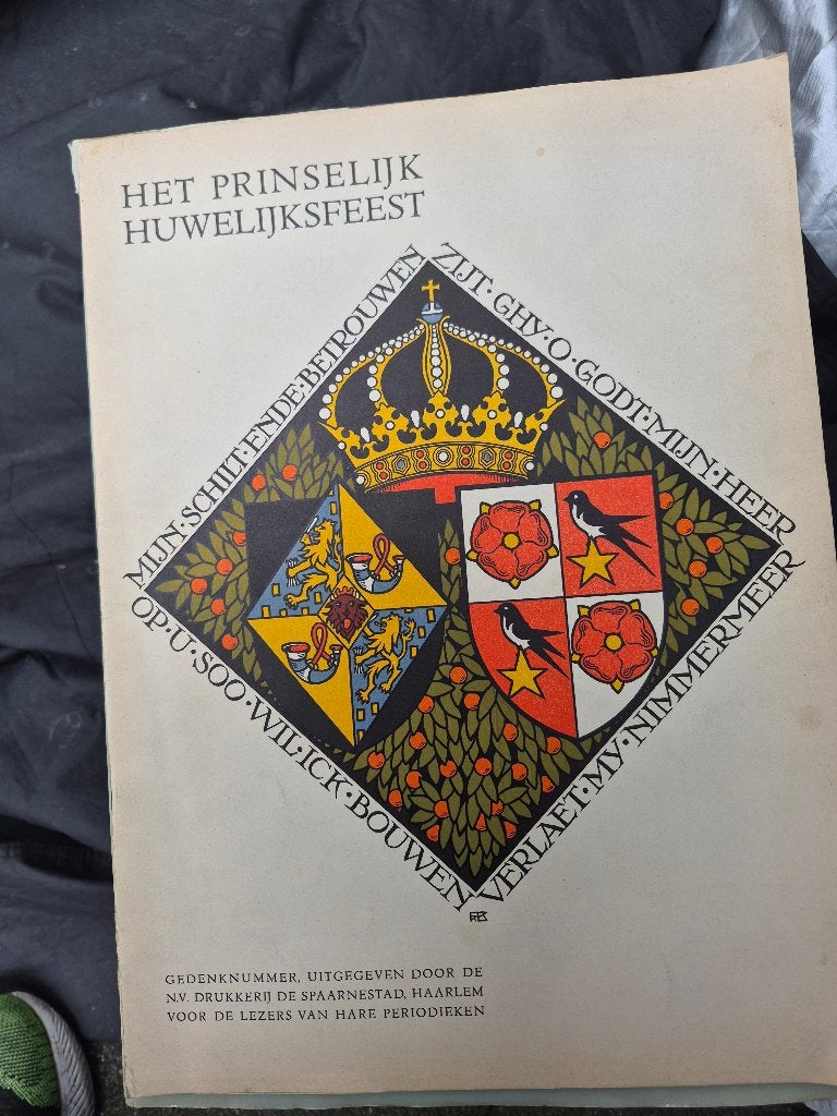 Boek (20ᵉ eeuw) Prinselijk Huwelijksfeest Juliana, Bernhard, Ophalen