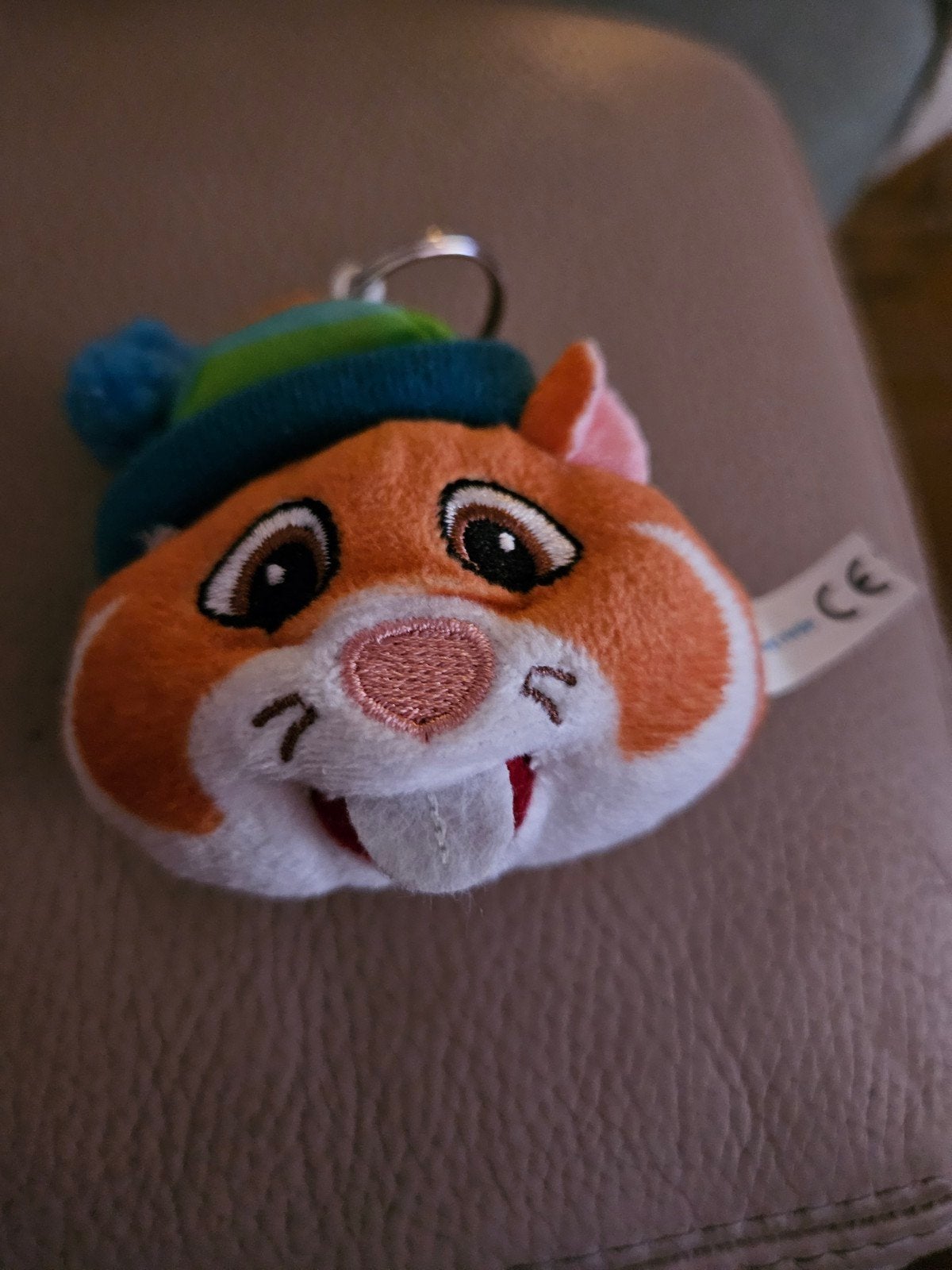 Hamster sleutelhanger, Oranje, Hamster, Ophalen of Verzenden, Zo goed als nieuw