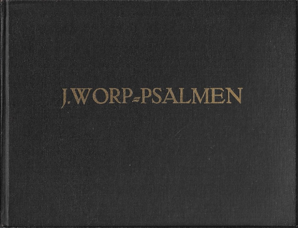 J. Worp - psalmen (ritmisch), Orgel, Gebruikt, Overige soorten, Ophalen of Verzenden